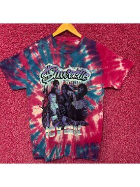 Sweetie Icy Girl High Maintenance Collage Hip Hop Tie Dye M